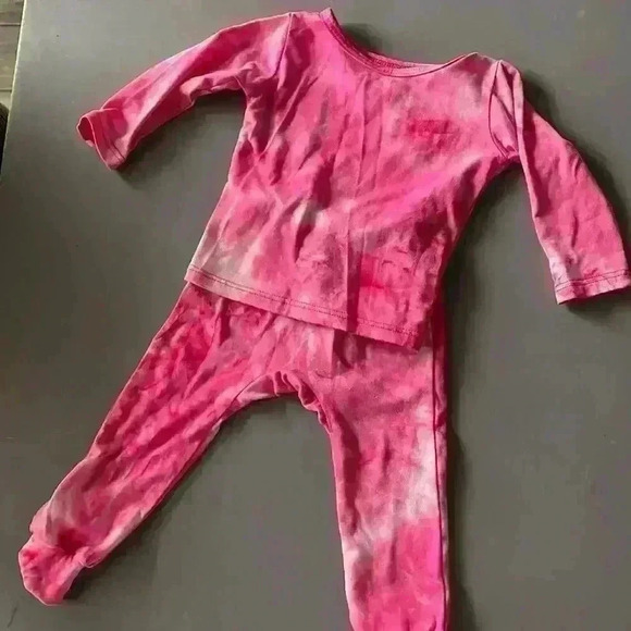 Cozys Baby Girl Tie Dye Set size 3-6 months - Picture 1 of 4